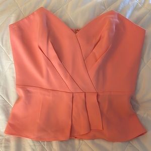 Beautiful strapless bustier top